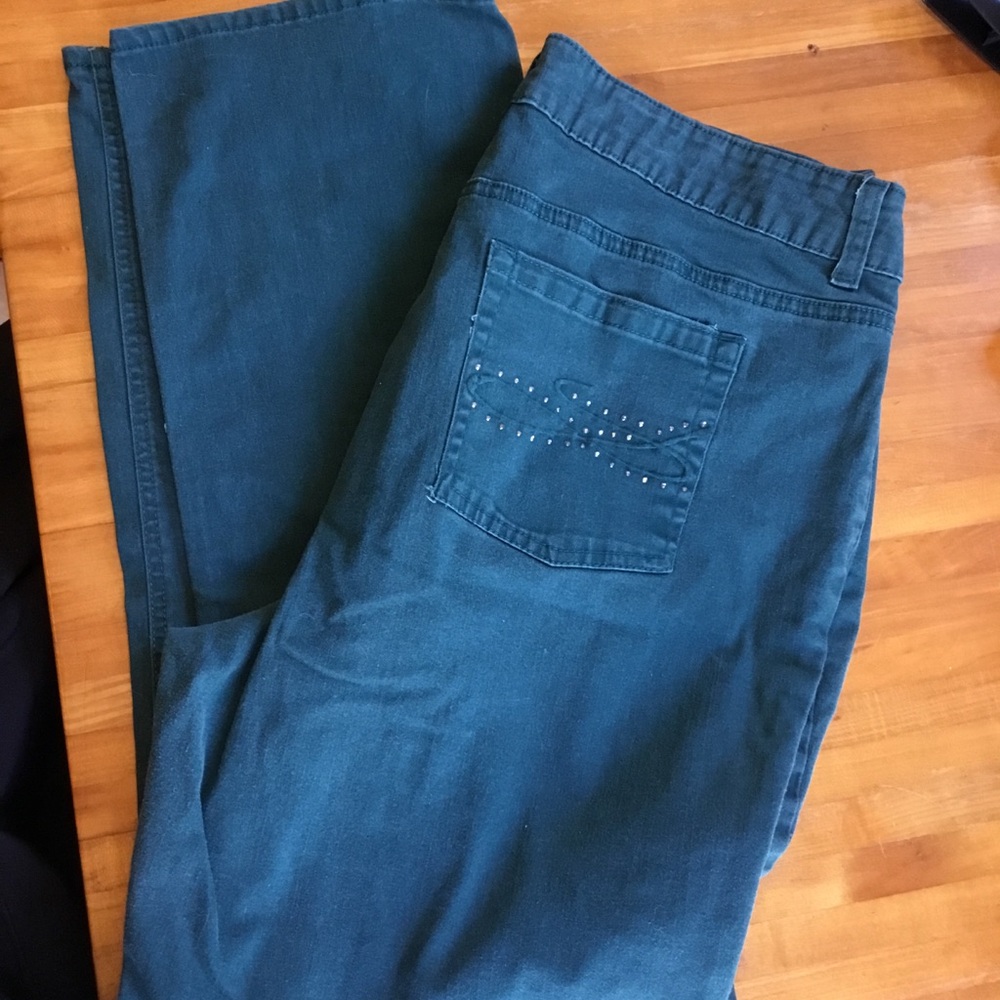 Riders by Lee High Rise Jeans - Teal